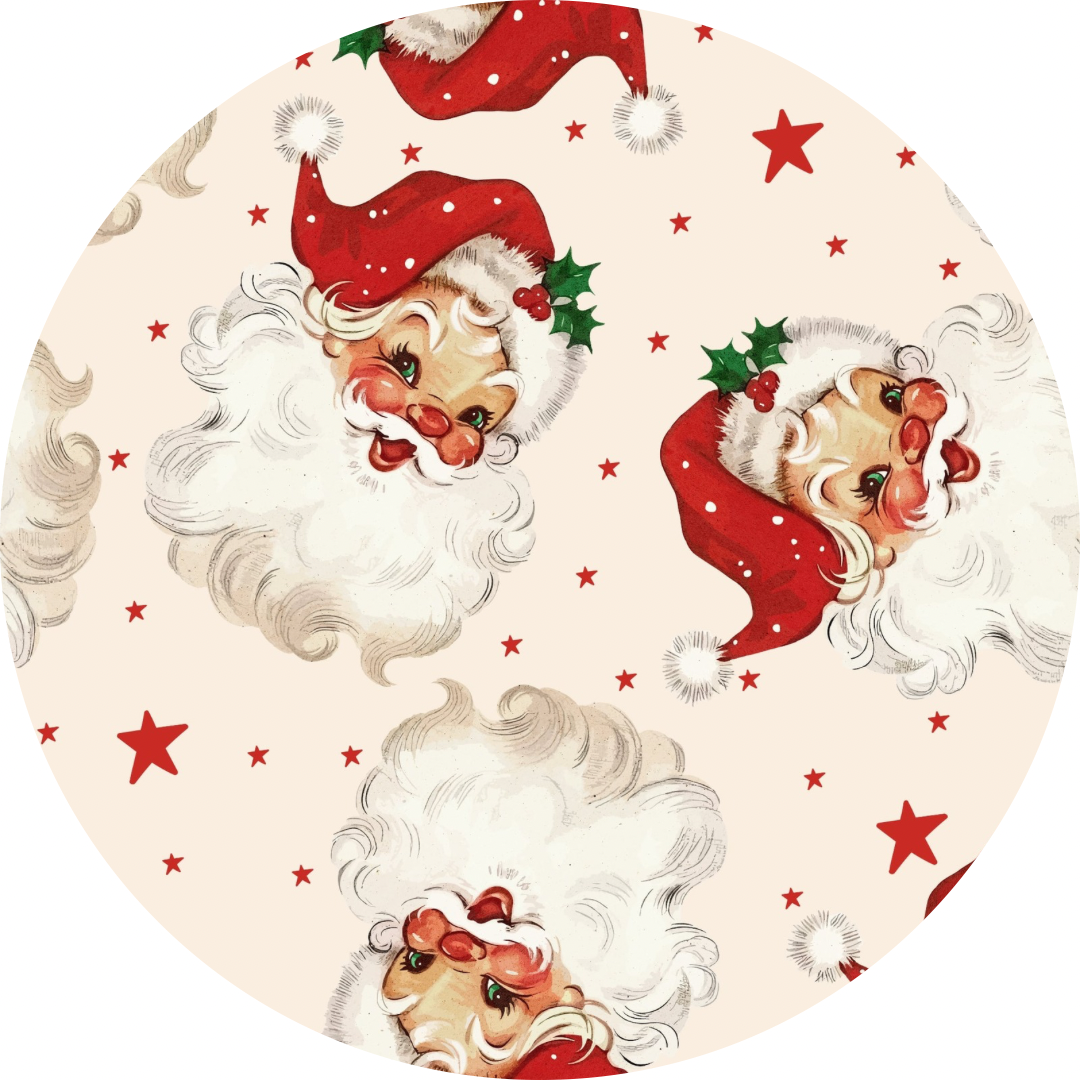 Old Saint Nick Bamboo Blanket