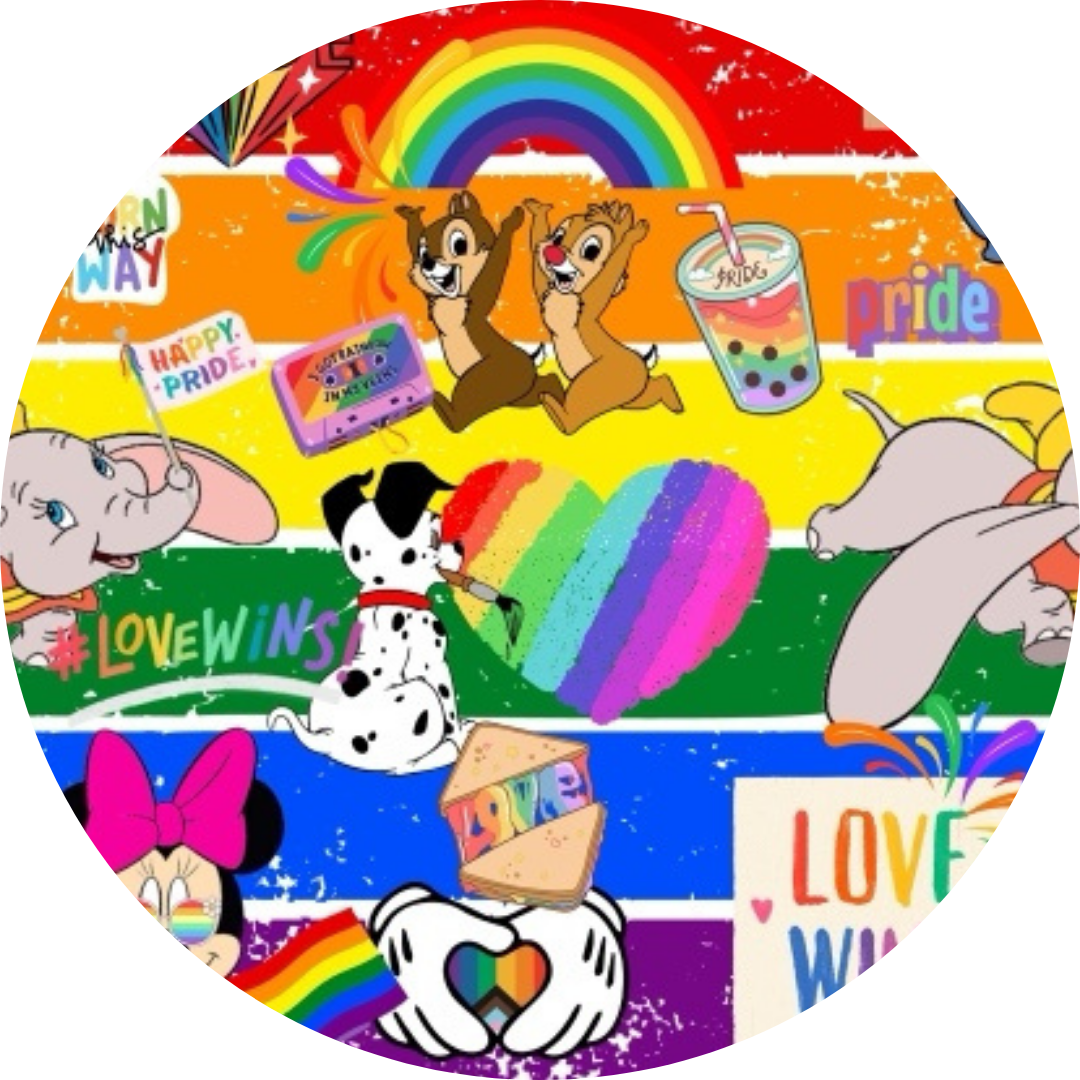 Disney Pride Kids Bamboo Pocket Tee