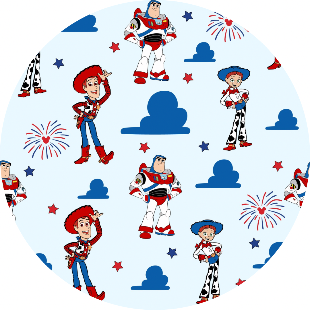 Patriotic Toys Double Layered Bamboo Blanket