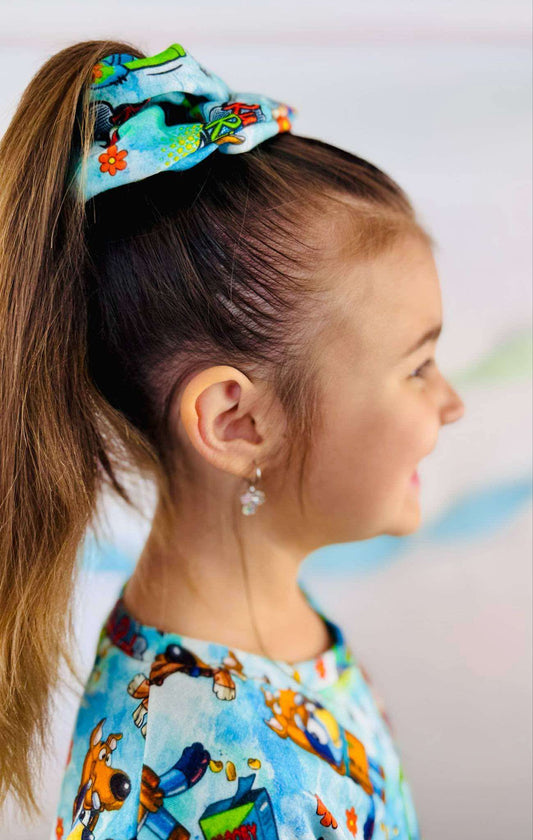 Ruh-Roh Ringo Cotton Scrunchie