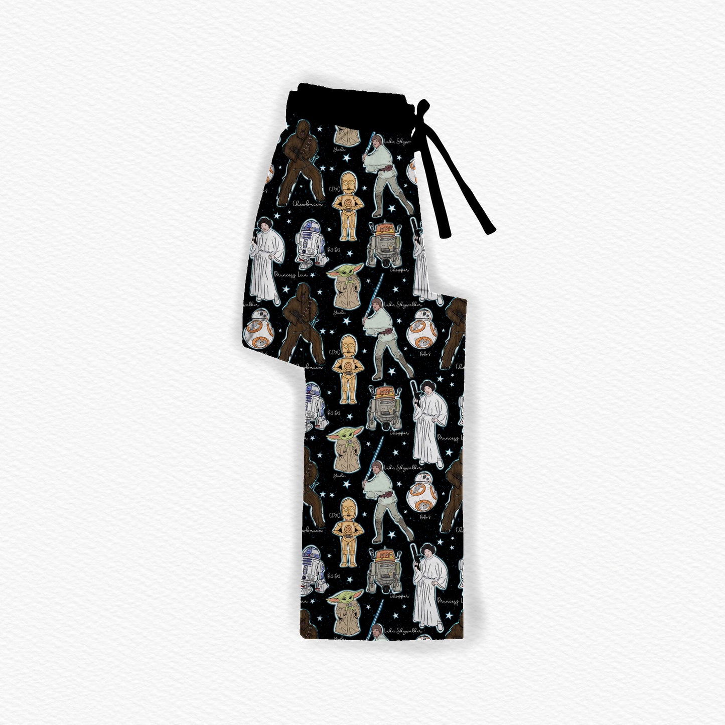 Upload Your Own File | CUSTOM BAMBOO | Bamboo Adult Straight Leg Style Pants