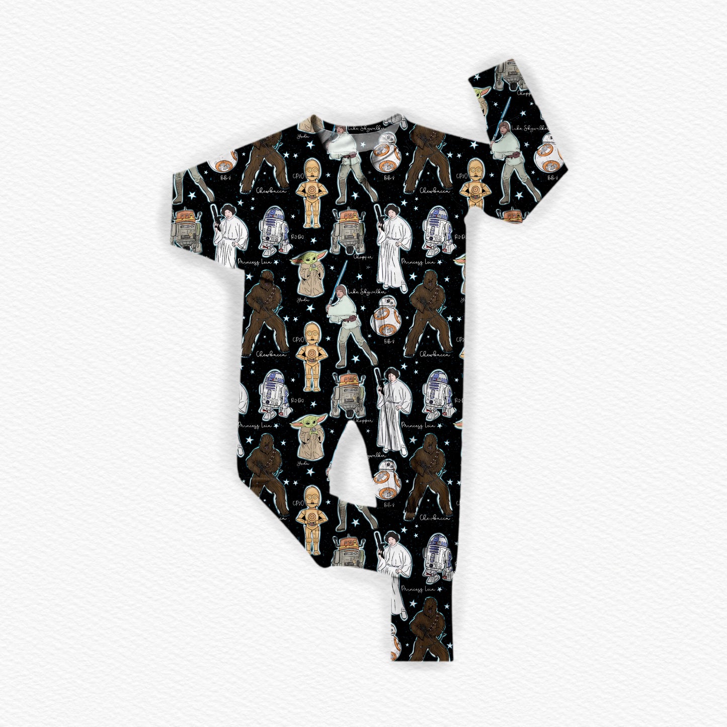 Galactic Dreams Bamboo Zippy Pajamas