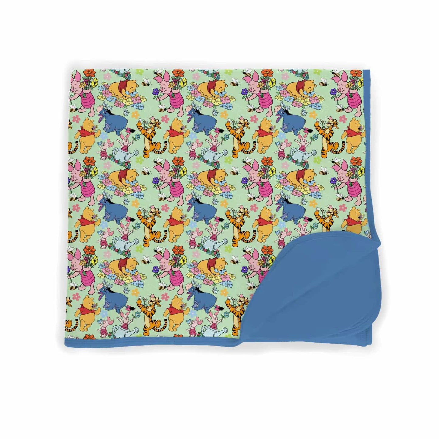 Honey Bear Easter Bamboo Blanket