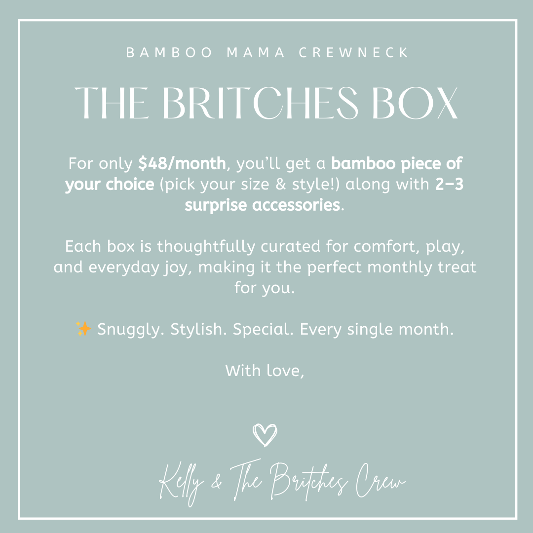 The Britches Box True LOVE Embroidered Crewneck - Limited Edition Subscription - JANUARY