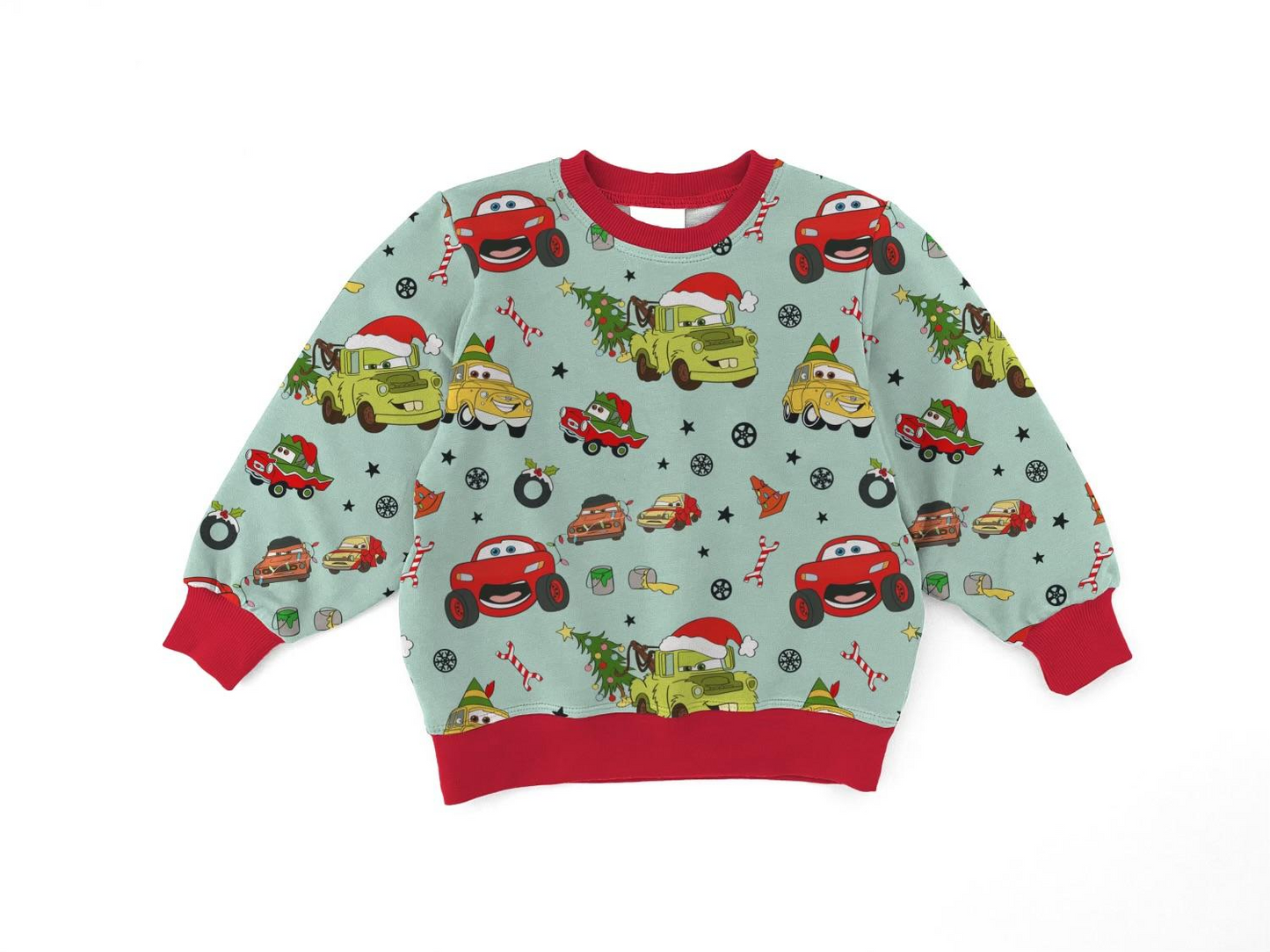 Kachow Christmas Bamboo Terry Crewneck