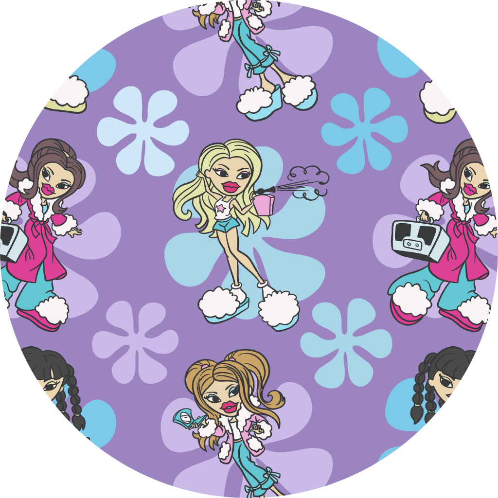 Bratz Bamboo Crib Sheet