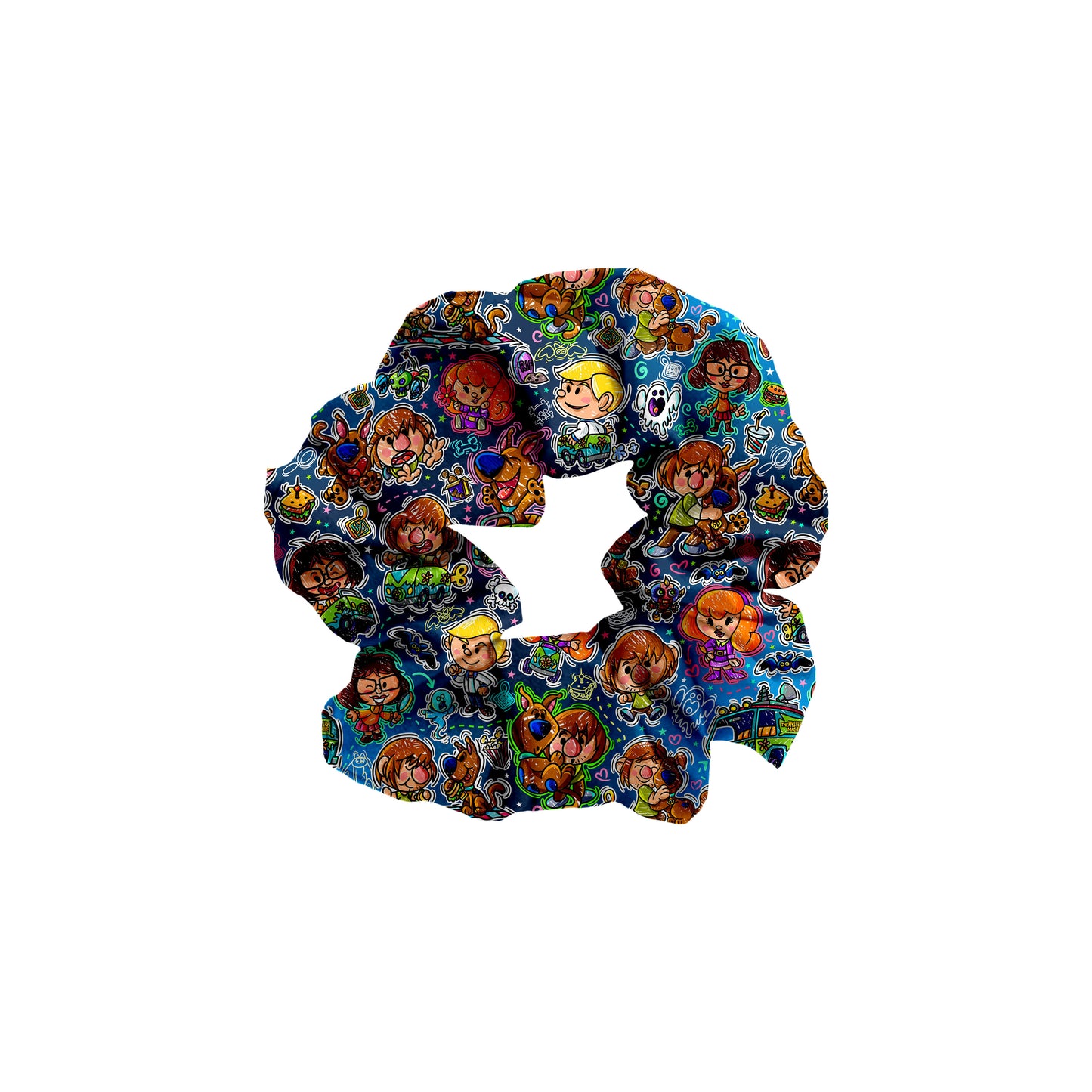 Scooby Toons Bamboo Scrunchie