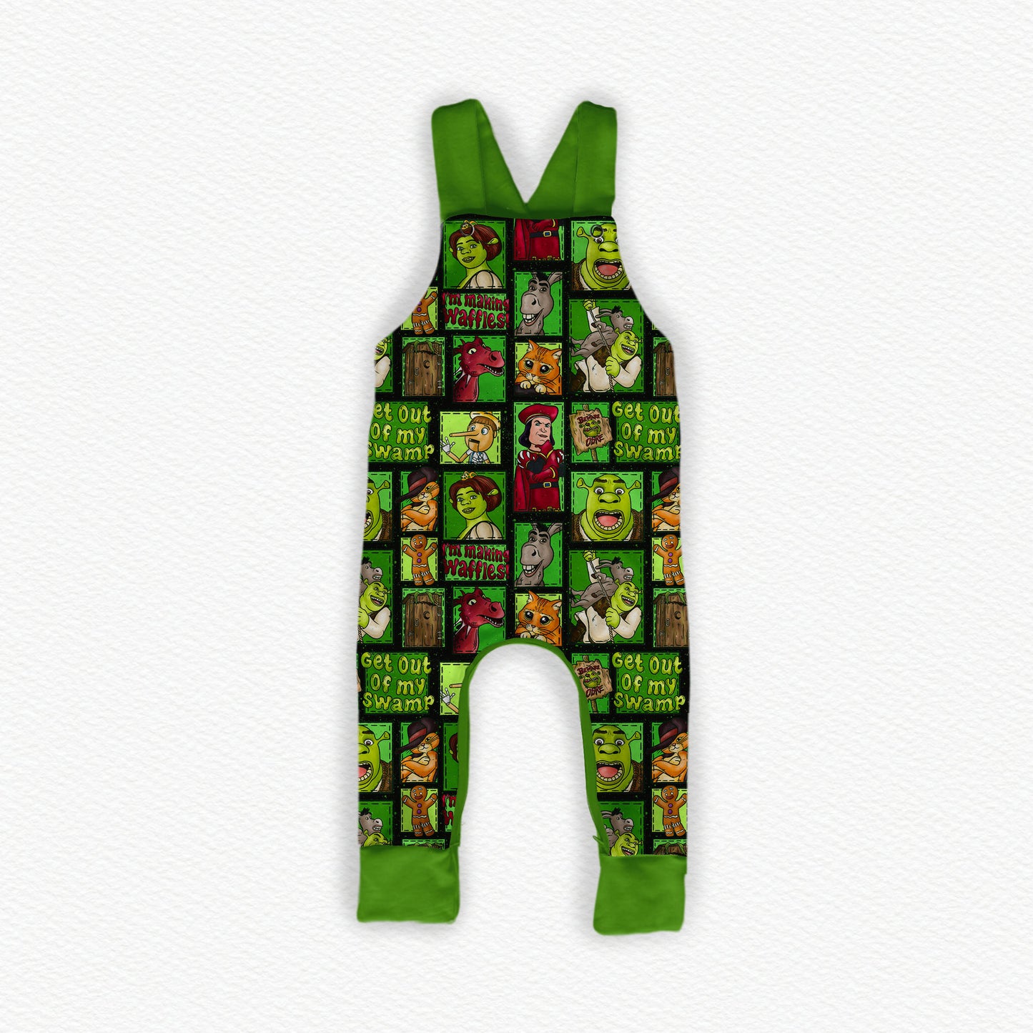 Upload Your Own File | CUSTOM BAMBOO | Bamboo Overalls (slide on NO snaps or buttons)