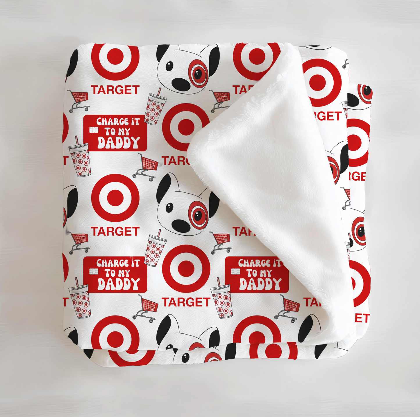 Daddy's Debit Minky Blanket