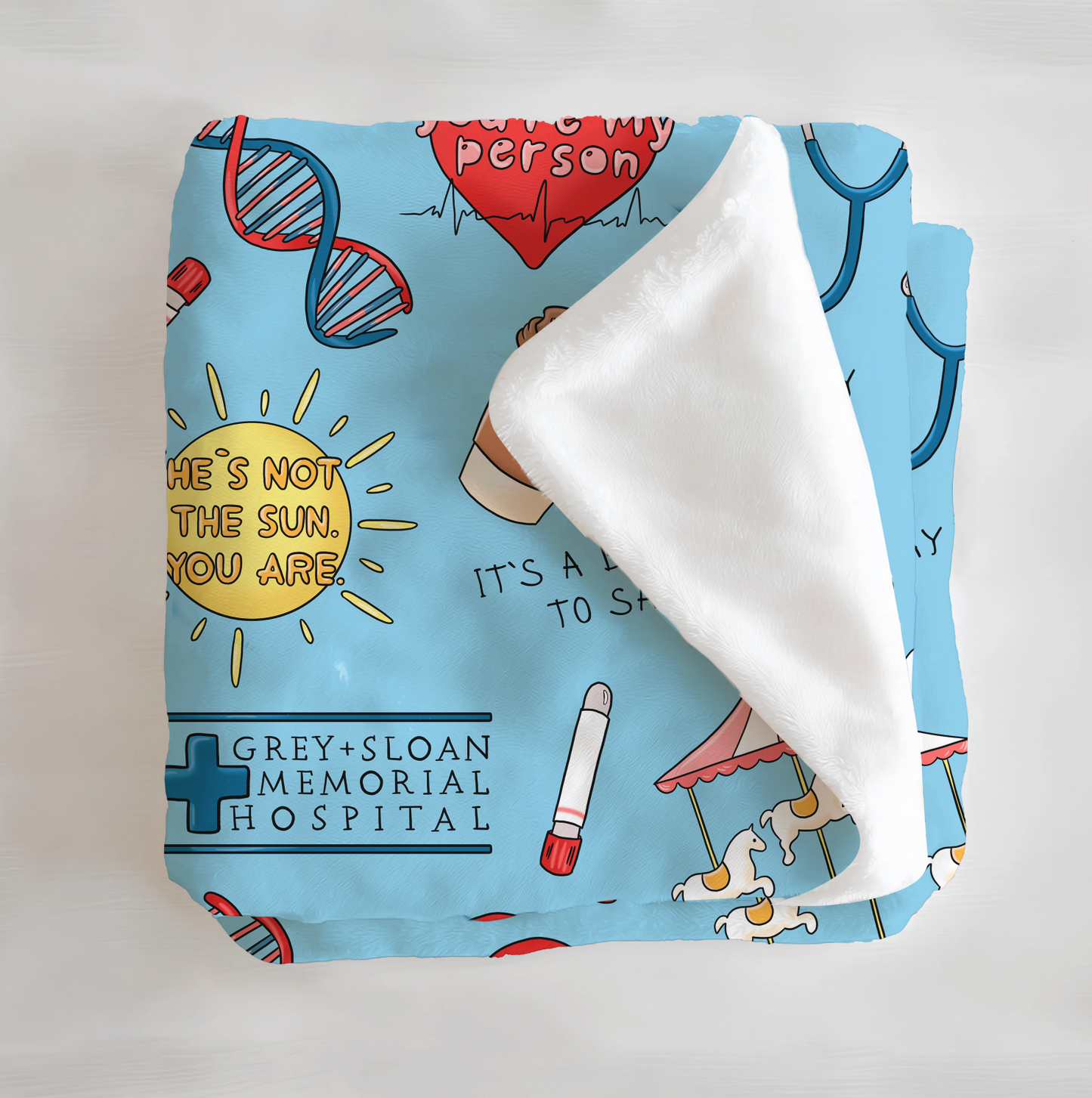 You're My Person Minky Blanket