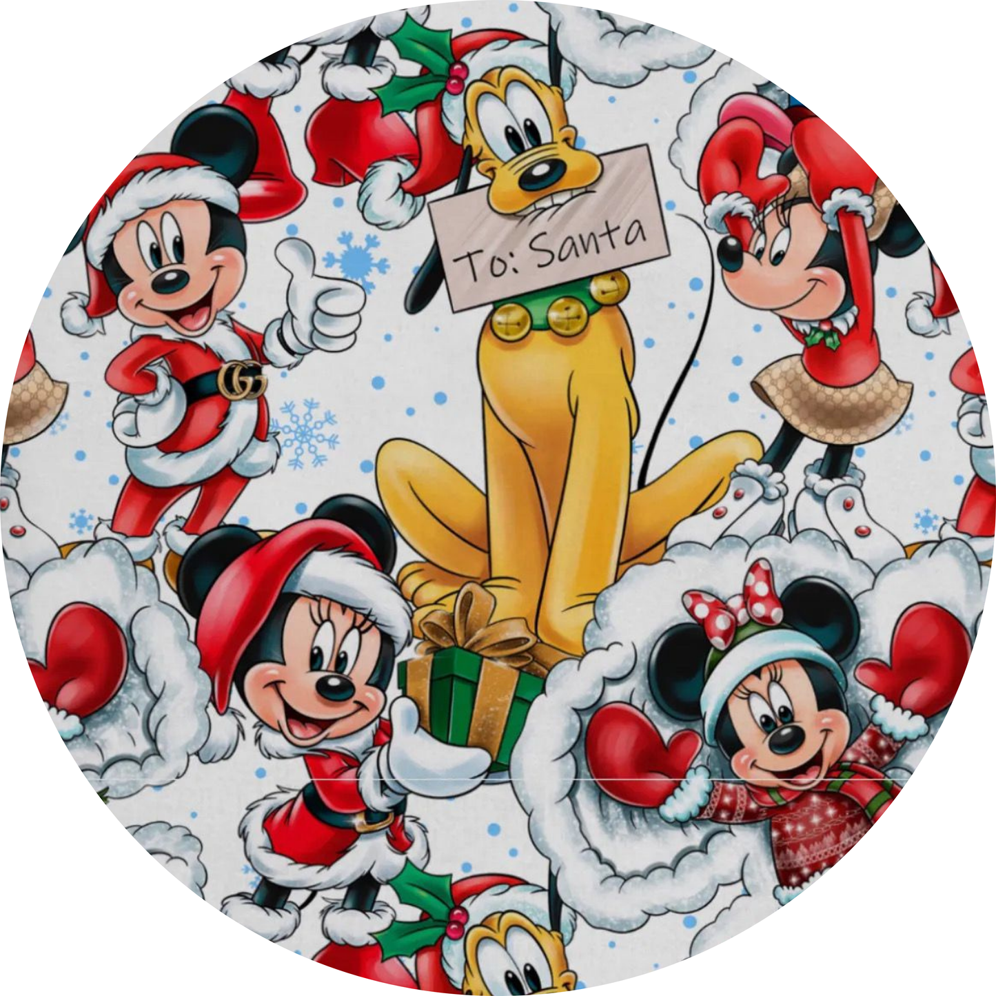 Christmas Disney Pluto Bamboo Hoodie & Jogger Set
