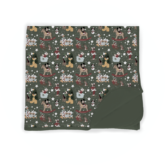 Christmas Classic Disney Nursery Bamboo Blanket