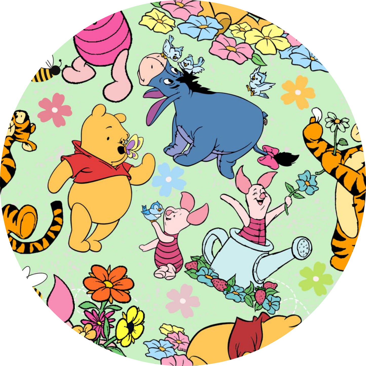Honey Bear Easter Bamboo Blanket