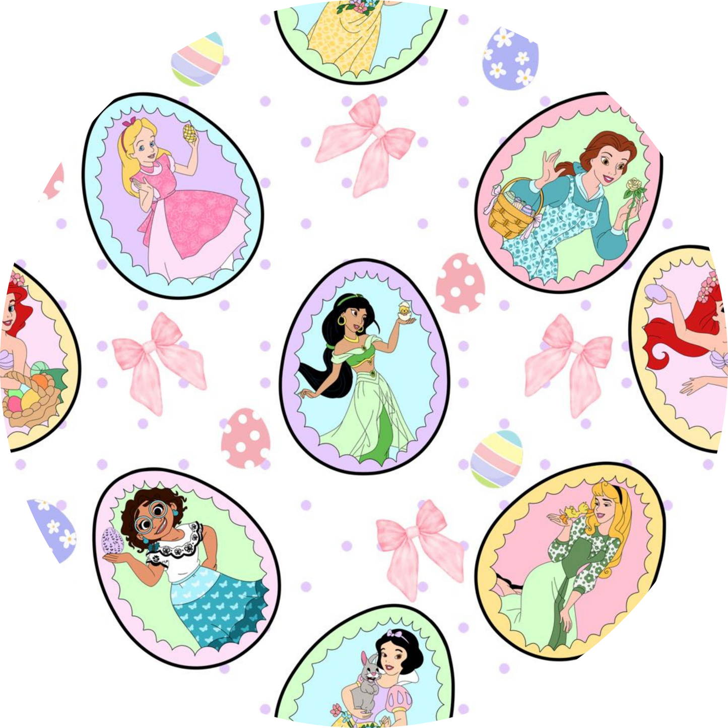 Easter Girlies Bamboo Zippy Pajamas