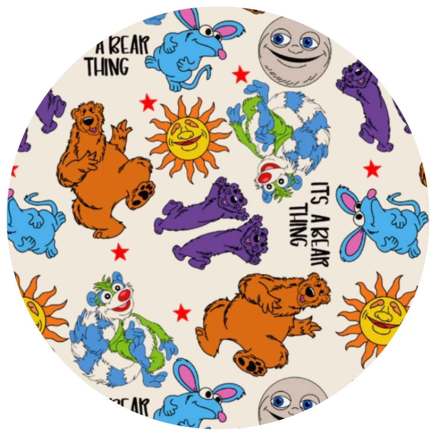 It's A Bear Thing Bamboo GRAPHIC Crewneck & Jogger Set