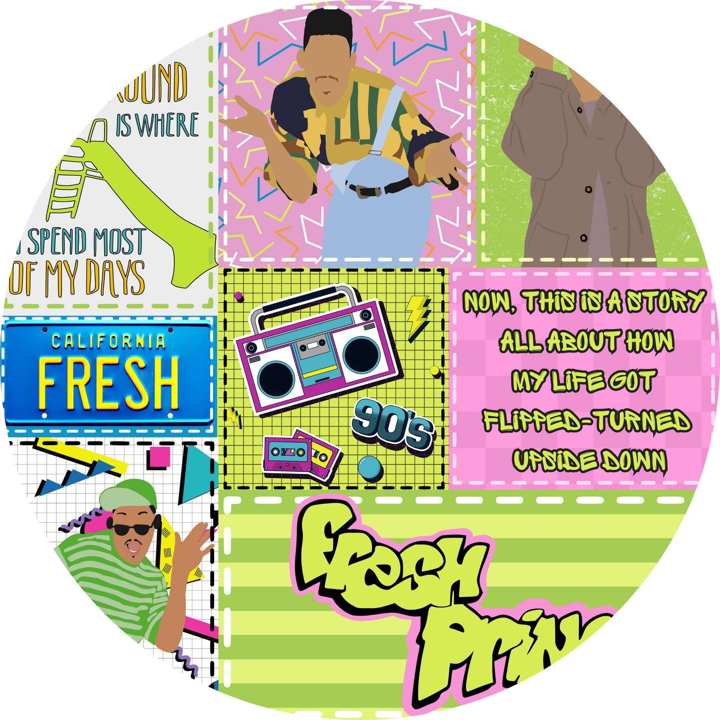 Fresh Prince Bamboo Long Sleeve Two Piece Pajama Set