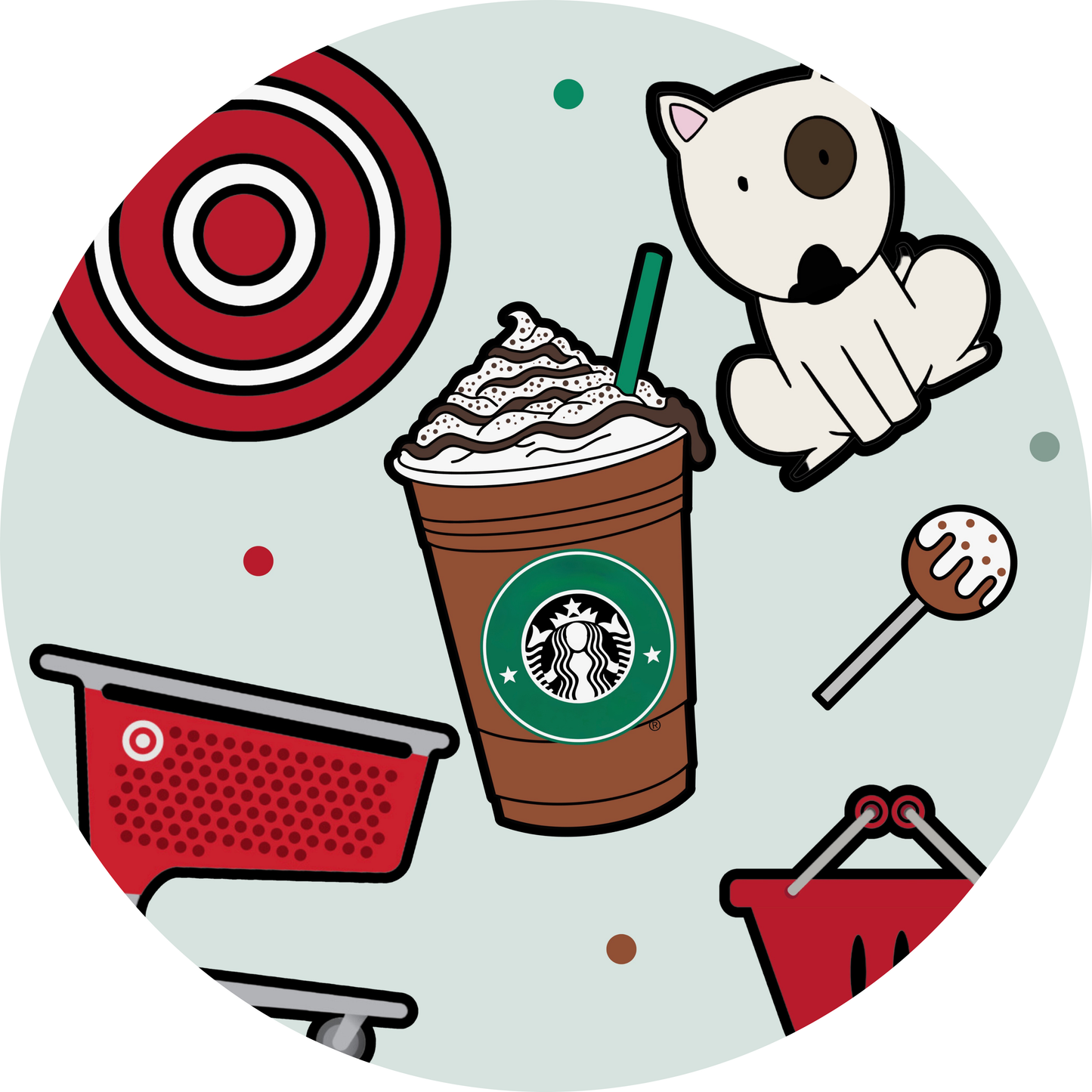 Carts & Coffee Bamboo Shortie