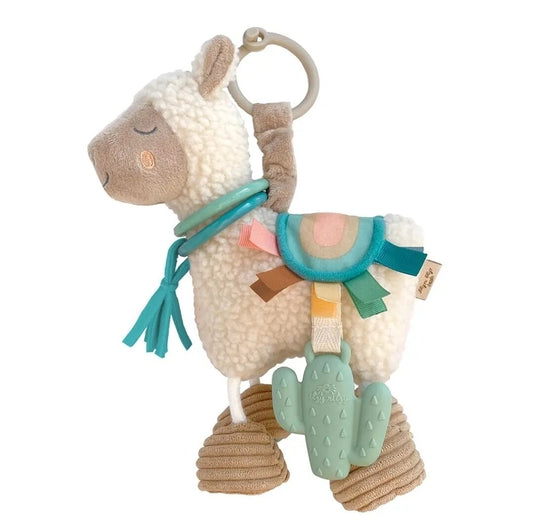 Itzy Ritzy -Link & Love™ Llama Activity Plush with Teether Toy