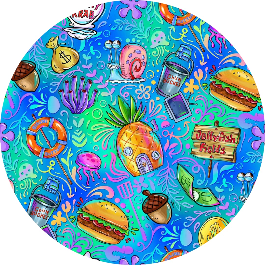 Jellyfish Fields Bamboo Zippy Pajamas