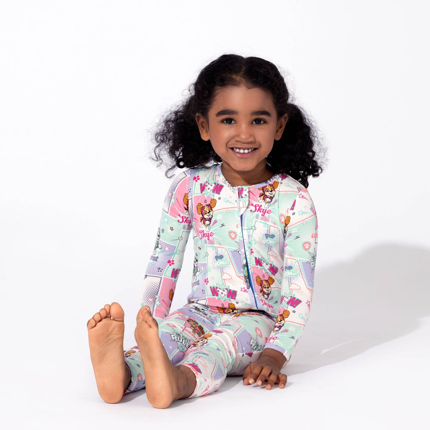 PAW Patrol Girl Pups Bamboo Zippy Pajamas