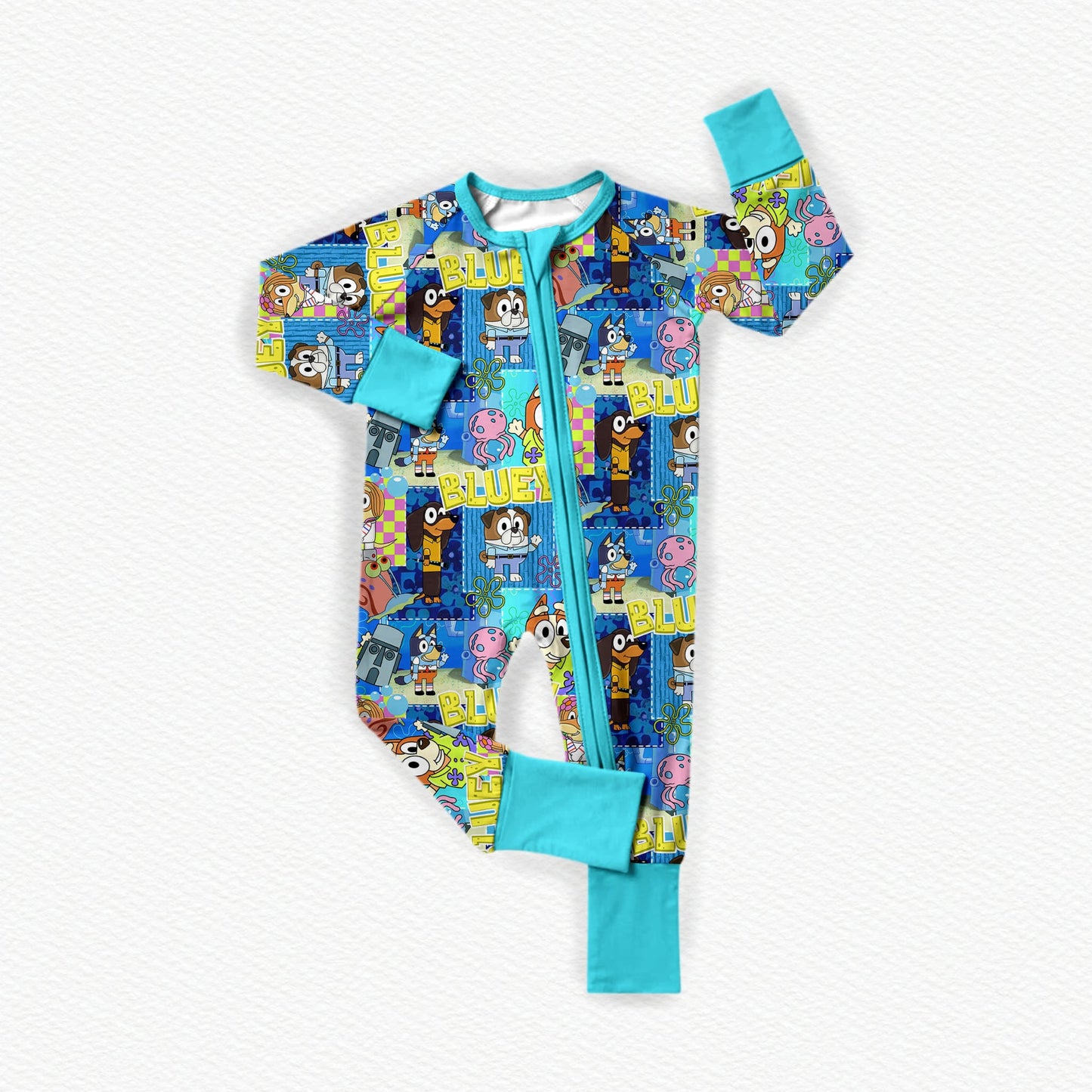 I'm Ready! Bamboo Zippy Pajamas