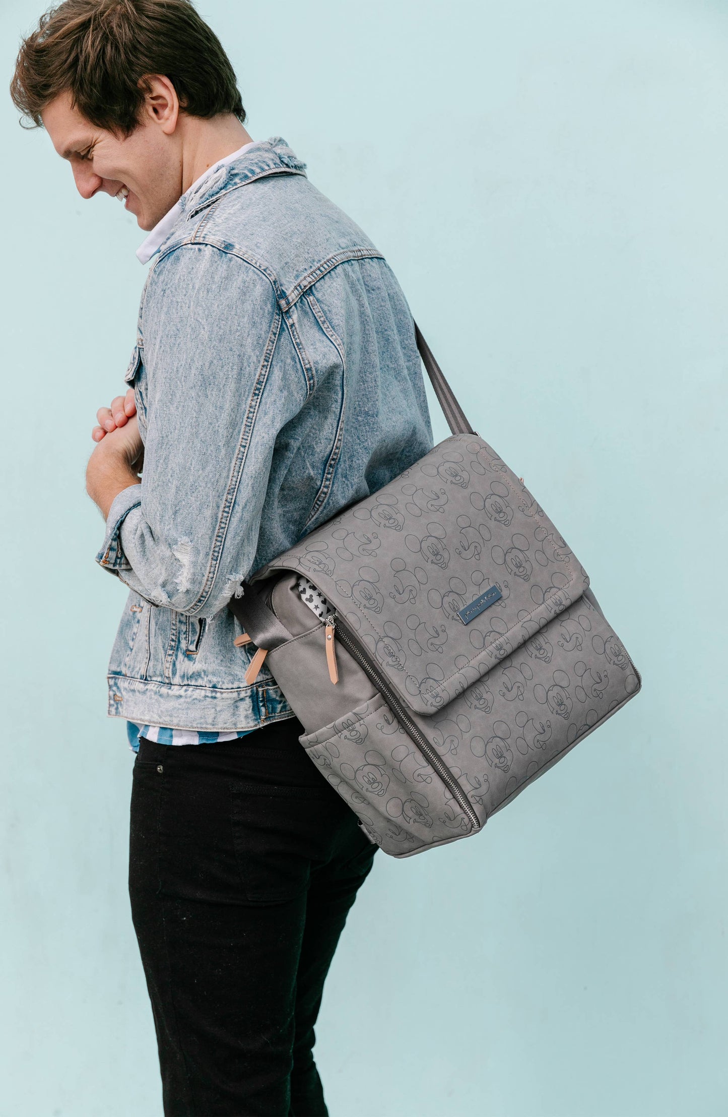 Boxy Backpack - Love Mickey