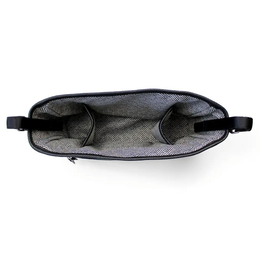 Itzy Ritzy Stroller Organizer - Black and Silver