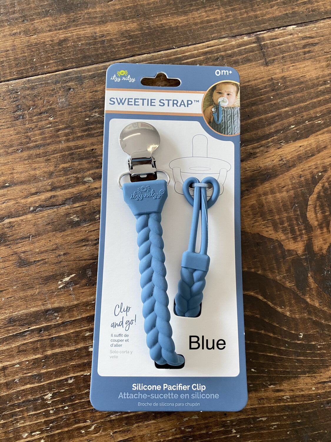 Itzy Ritzy Sweetie Strap - Pacifier Clip