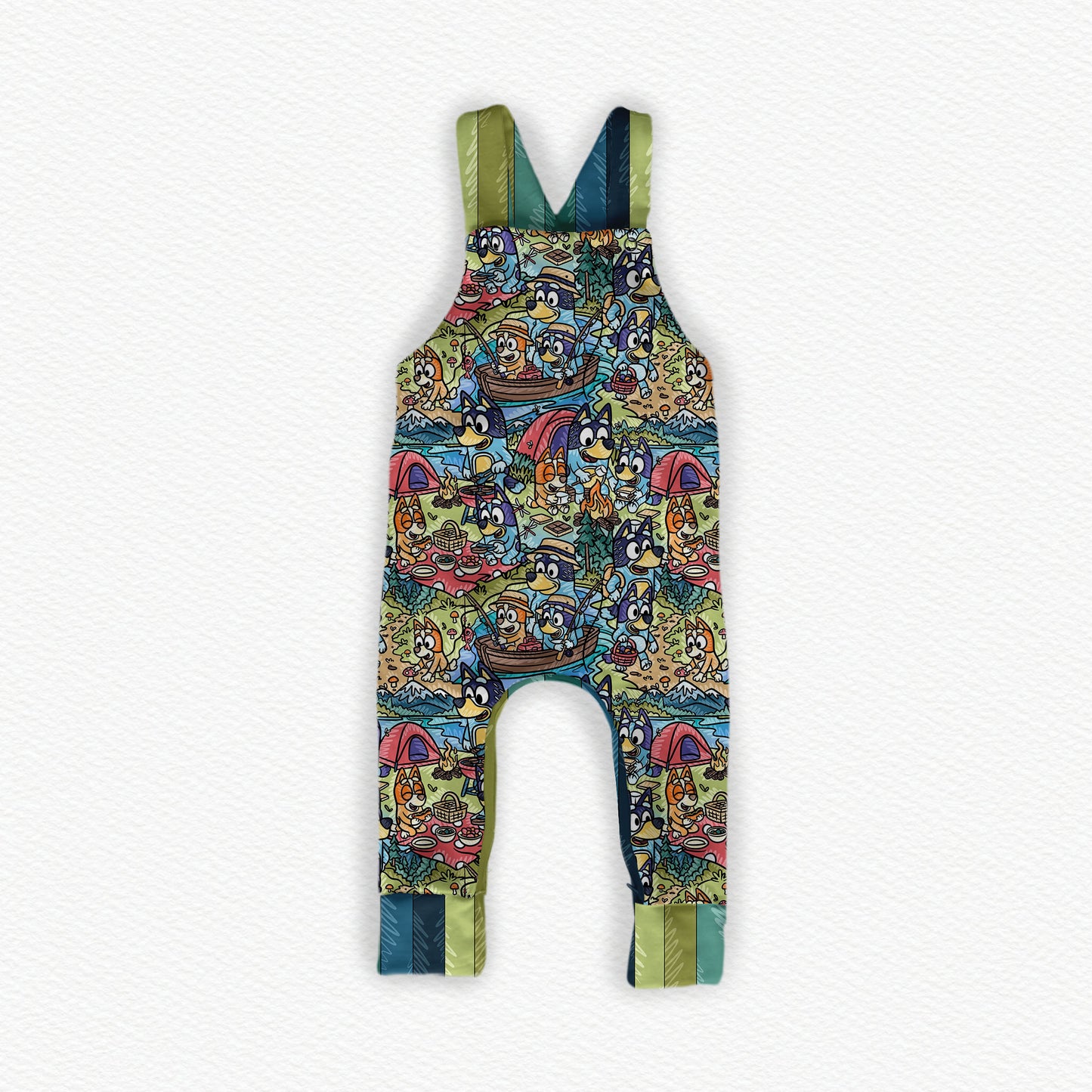 Camp Dad Bamboo Overalls