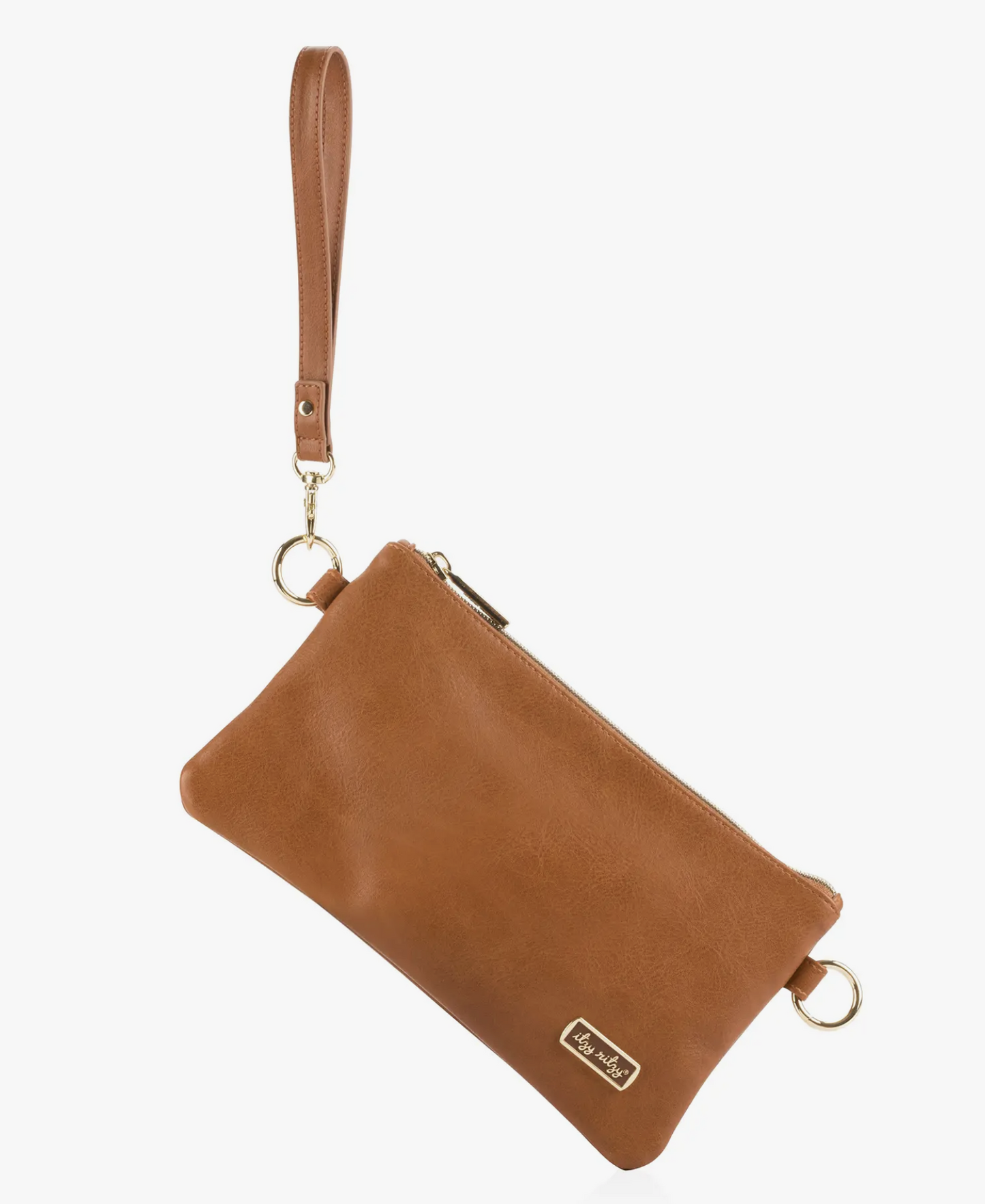 Itzy Ritzy Boss Pouch-Cognac