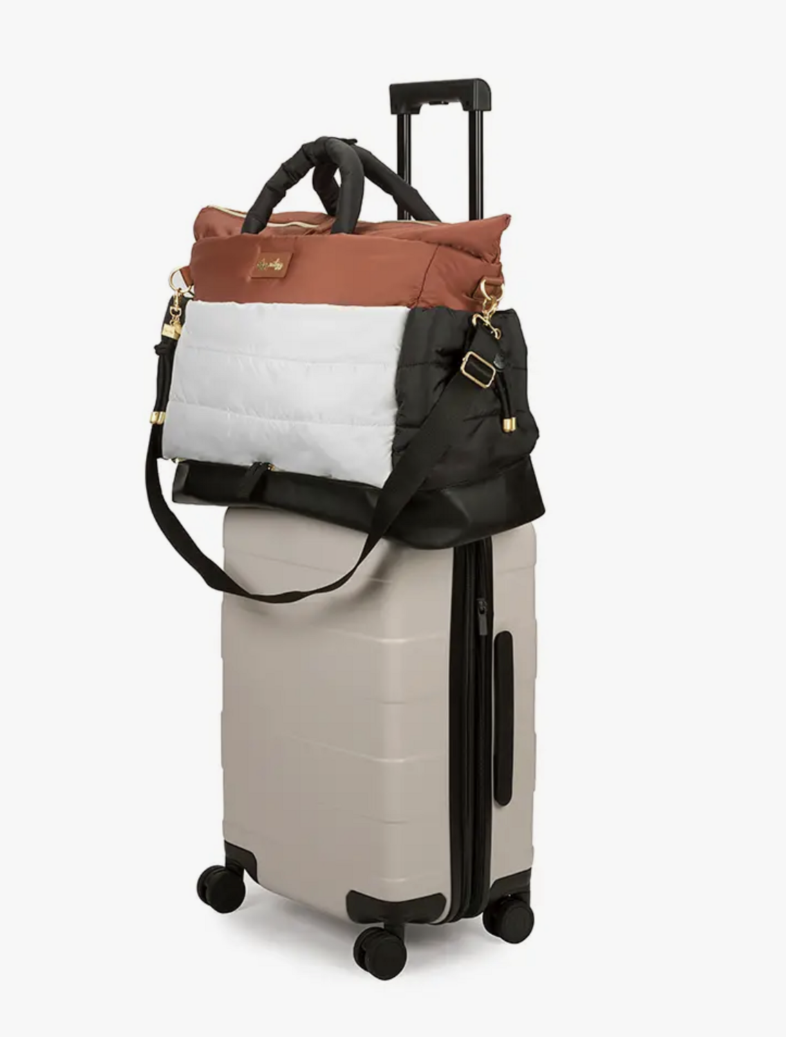 Itzy Ritzy - Dream Weekender™ Coffee & Cream Diaper Bag