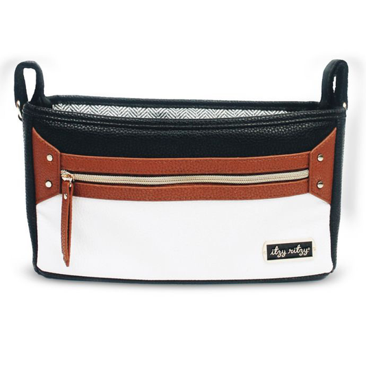 Itzy Ritzy Stroller Organizer - Coffee & Cream