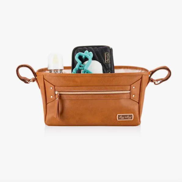 Cognac Travel Stroller Caddy