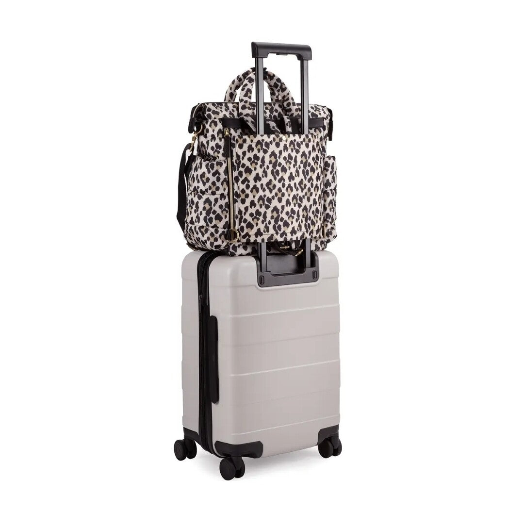Itzy Ritzy Dream Convertible™ Leopard Diaper Bag