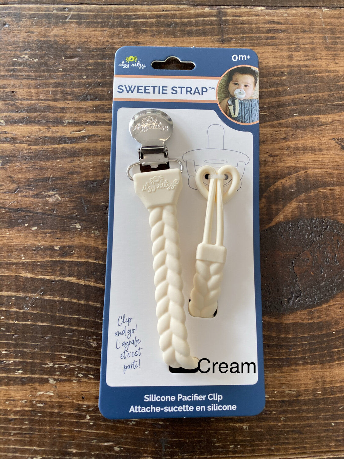 Itzy Ritzy Sweetie Strap - Pacifier Clip