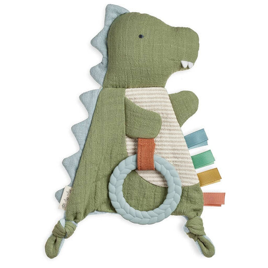 Bitzy Crinkle™ Dino Sensory Toy with Teether - Itzy Ritzy