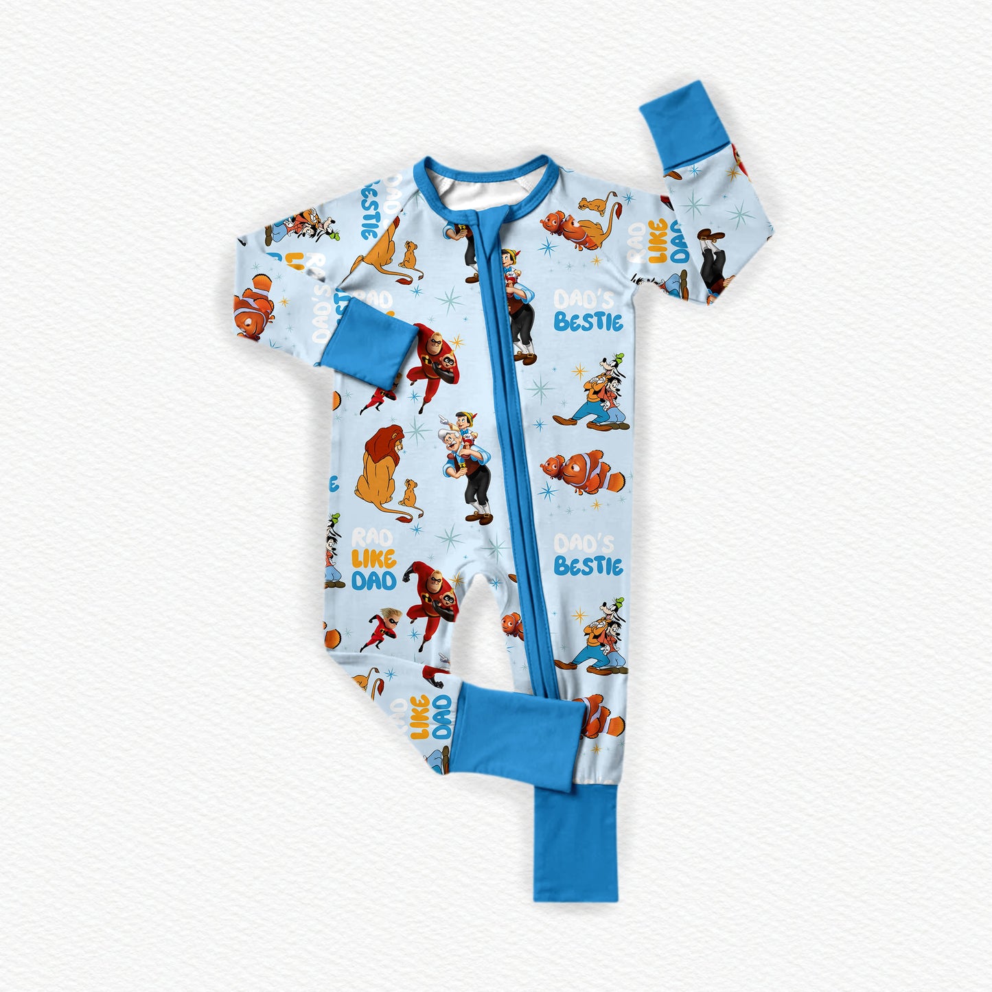 Rad Like Dad Bamboo Zippy Pajamas