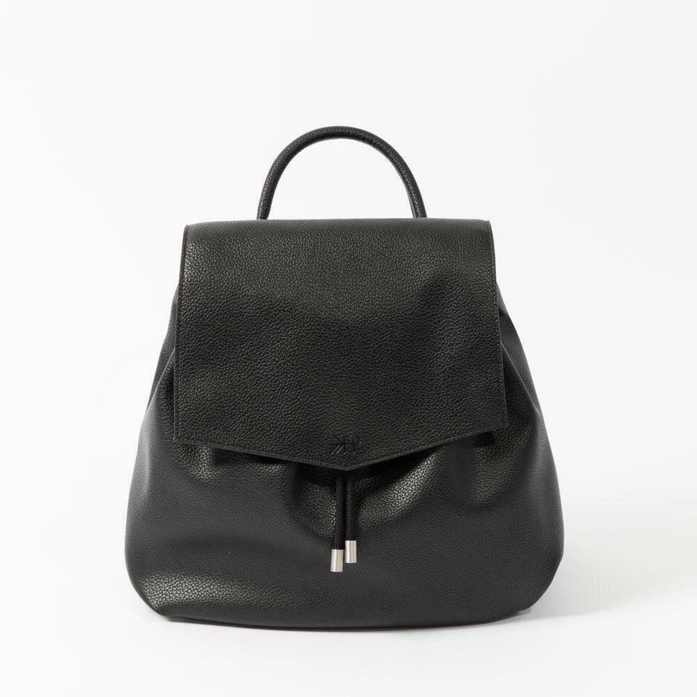 Freshly Picked Cinched Drawcord Diaper Pack Bag- Ebony