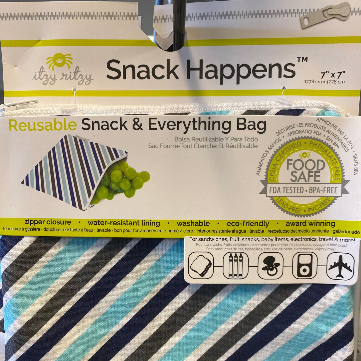 Itzy Ritzy Snack Happens- Snack and Everything Bag
