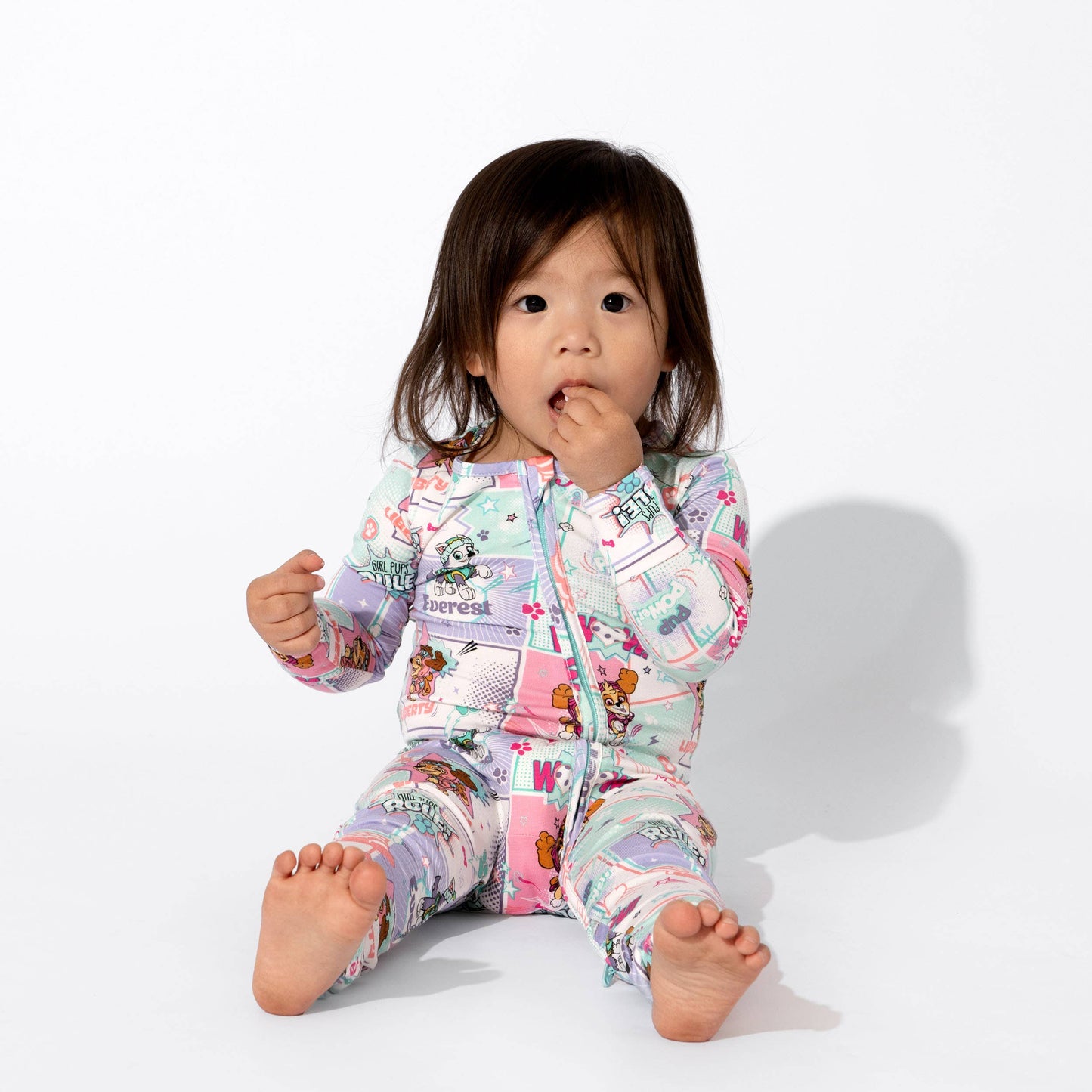 PAW Patrol Girl Pups Bamboo Zippy Pajamas