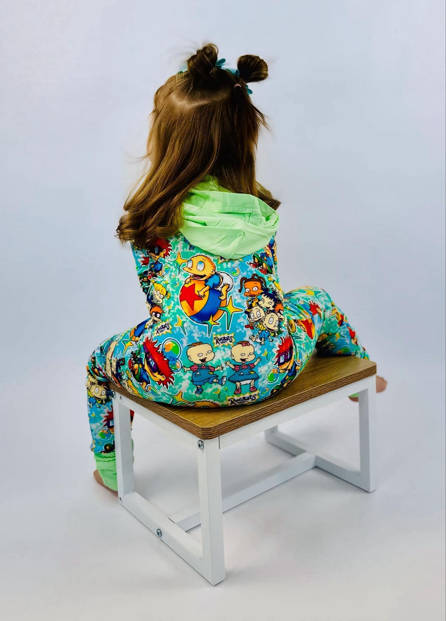 Rugrats Hooded Bamboo Zippy Pajamas