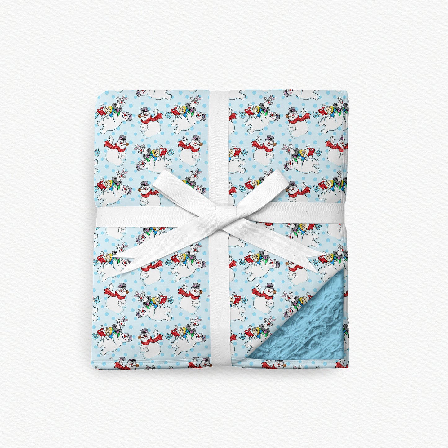 Happy Birthday! Fur Backed Bamboo Blanket