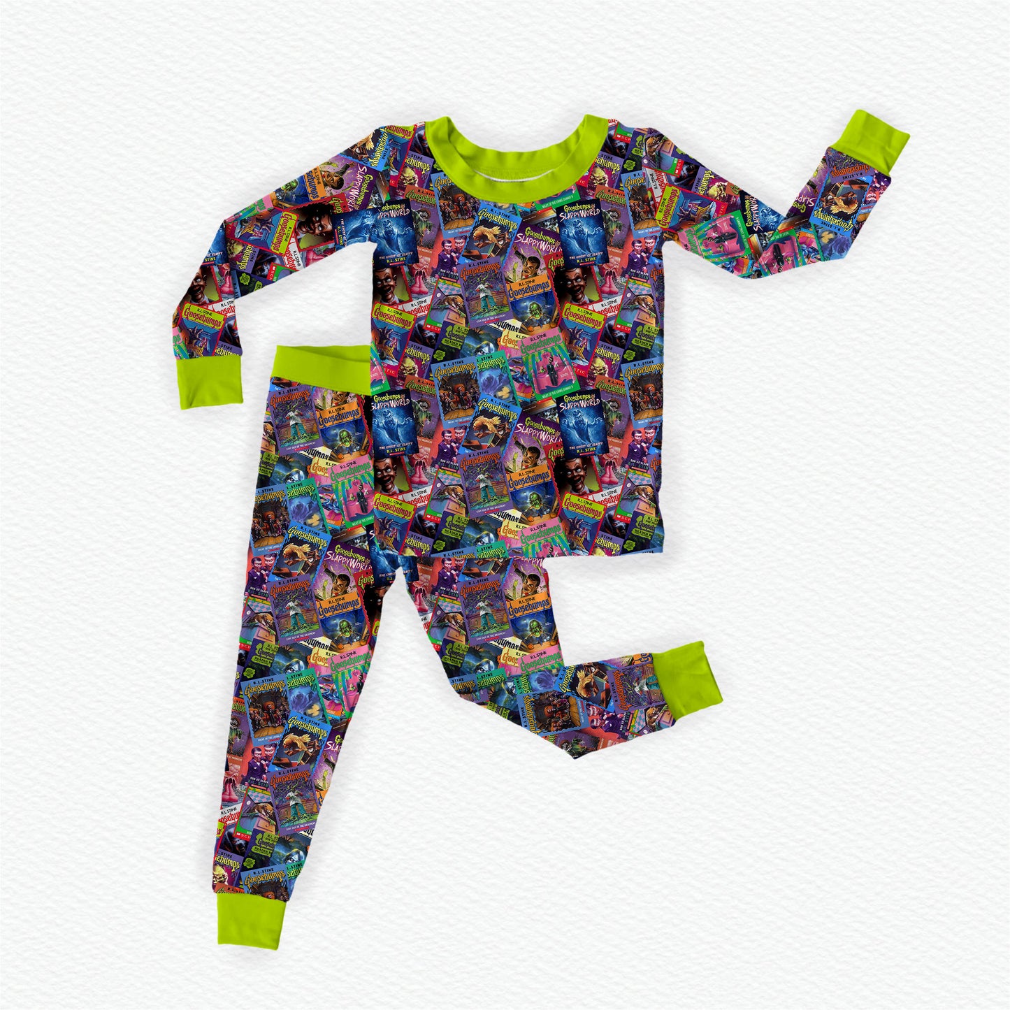 Goosebumps Bamboo Long Sleeve Two Piece Pajama Set