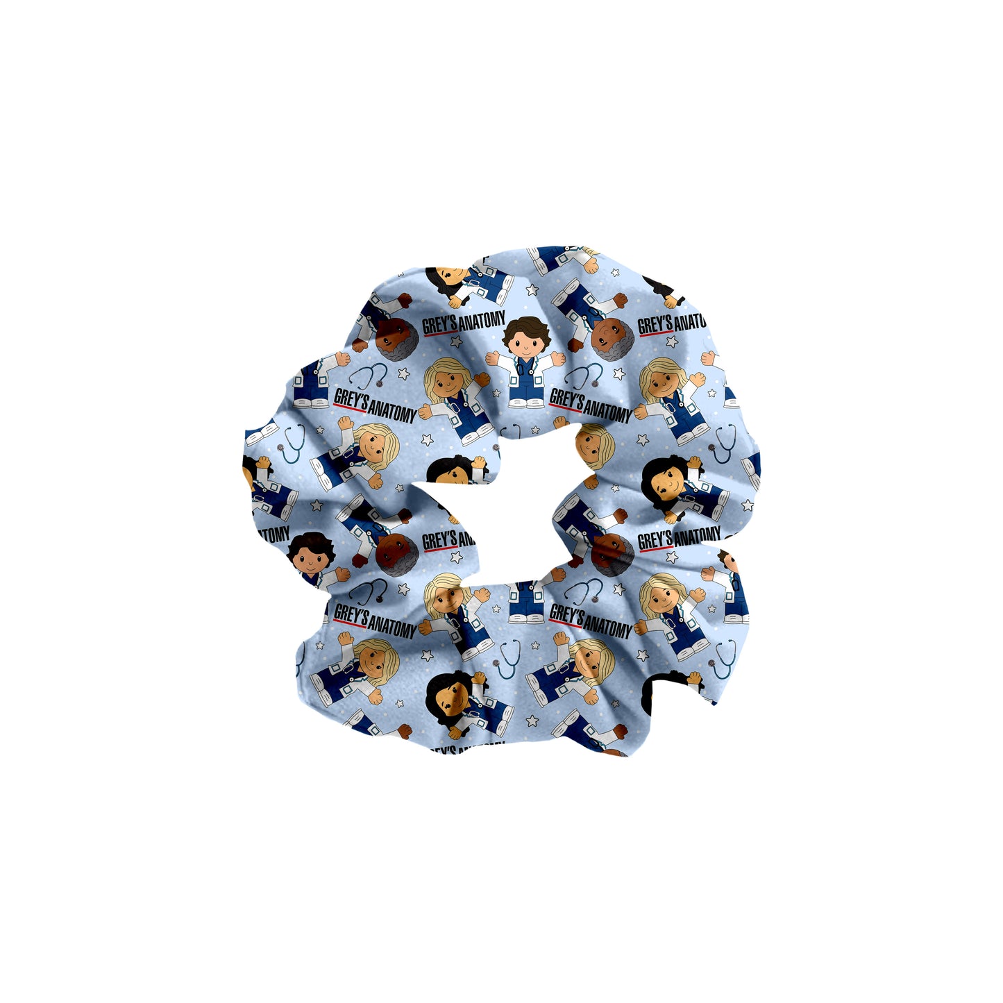 "Pick Me" Tiny People Bamboo Scrunchie