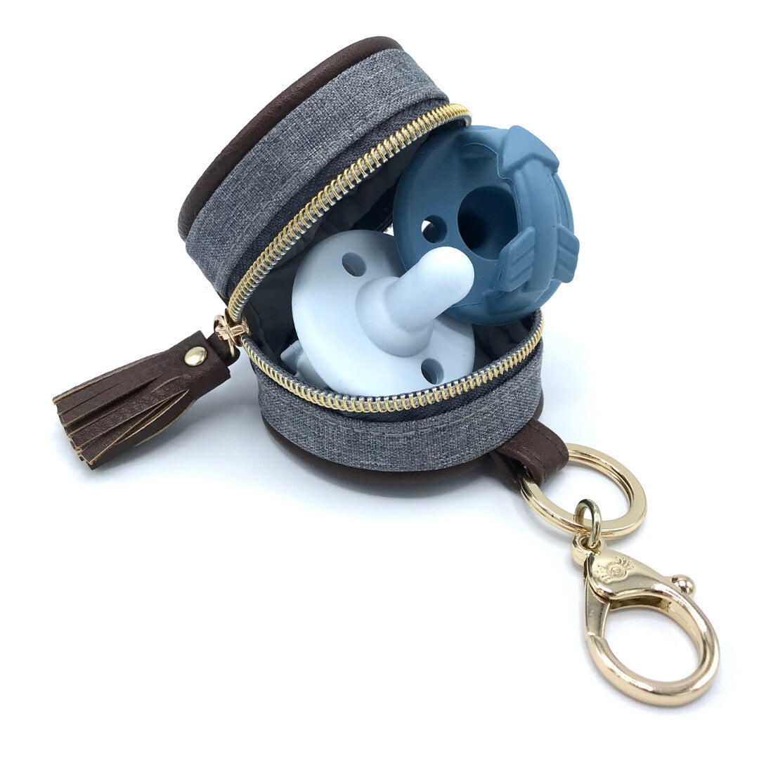 Itzy Ritzy Paci Pod Handsome Gray
