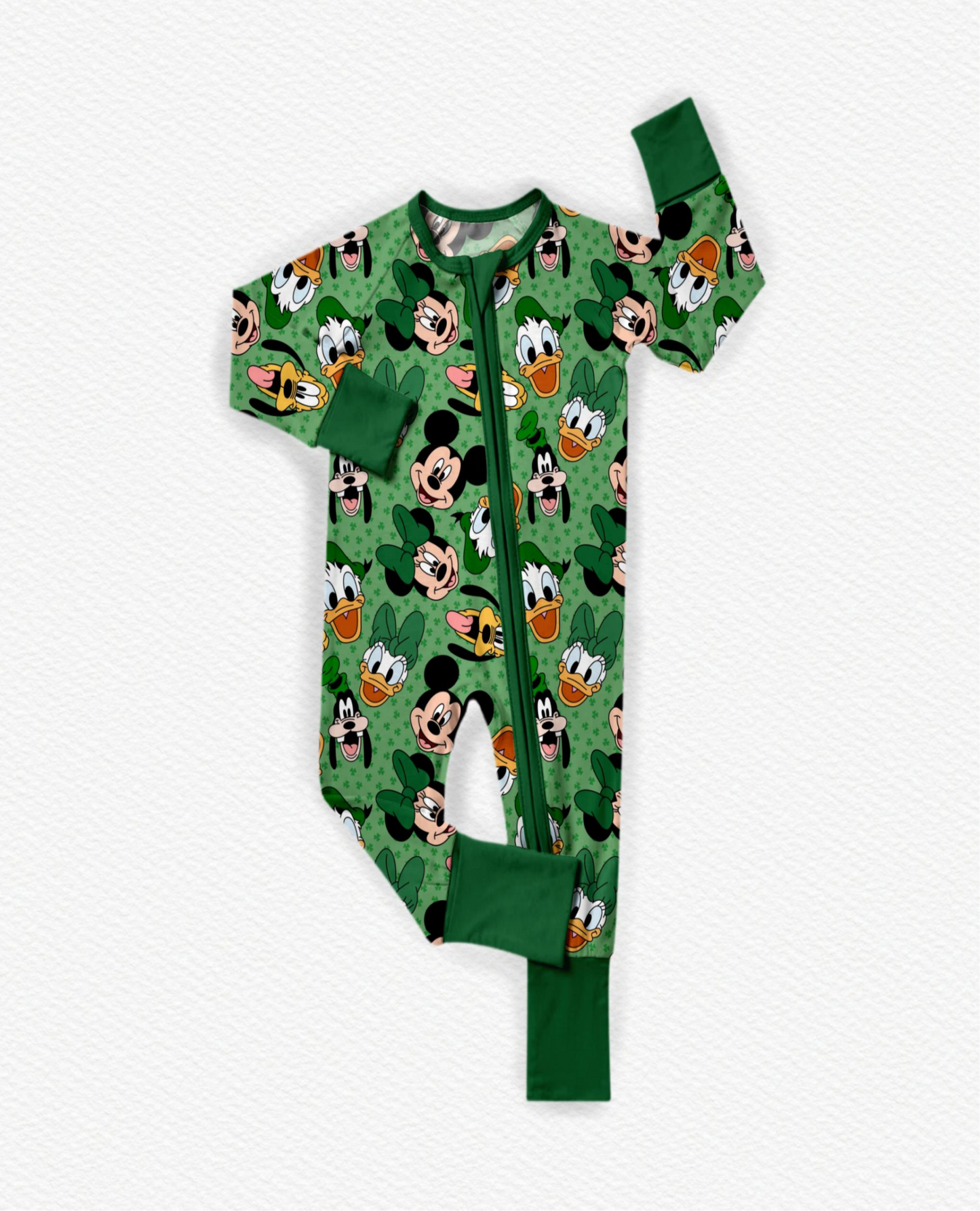St. Patricks Day Fab Five Bamboo Zippy Pajamas