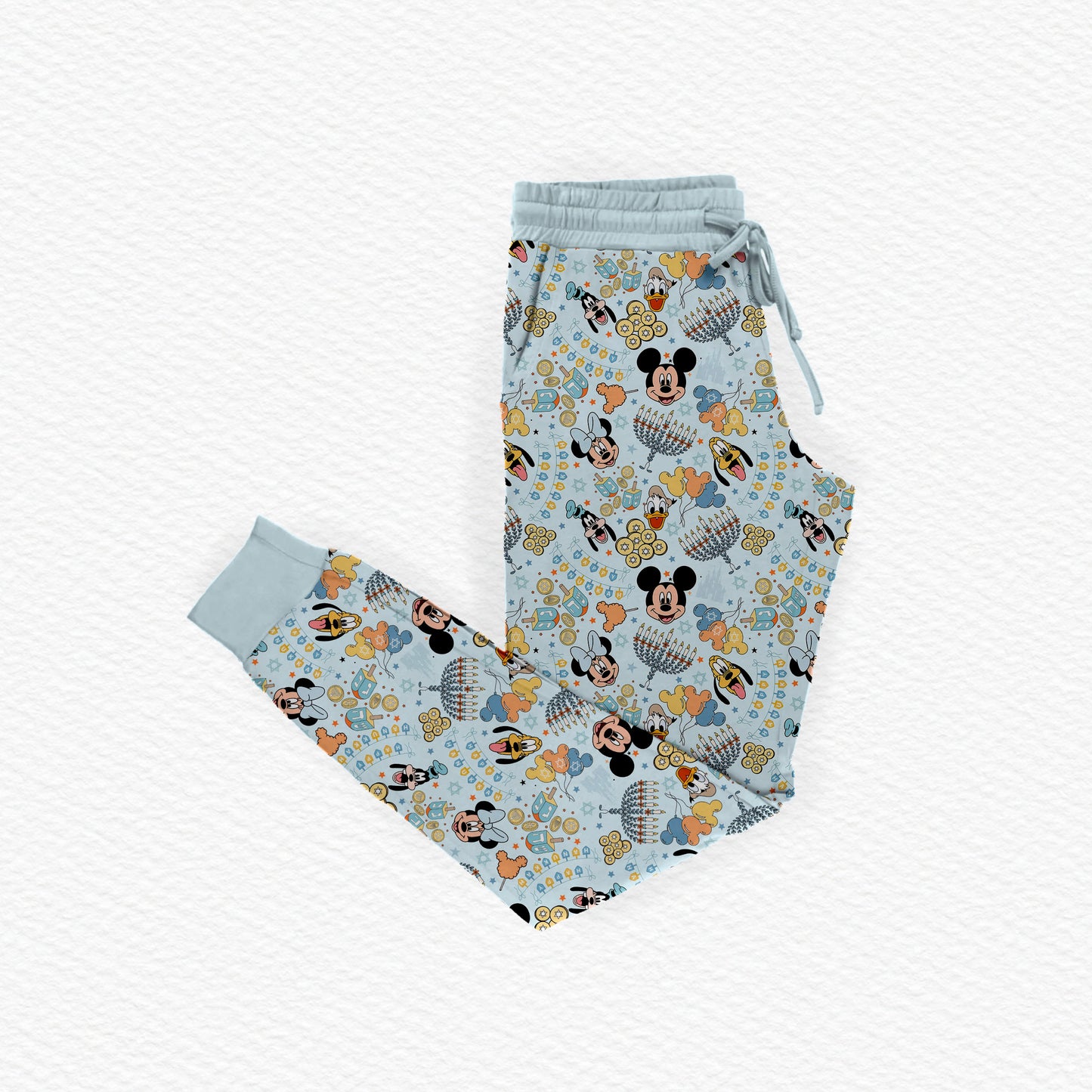 Love You A Latke Bamboo Adult Jogger Style Pants