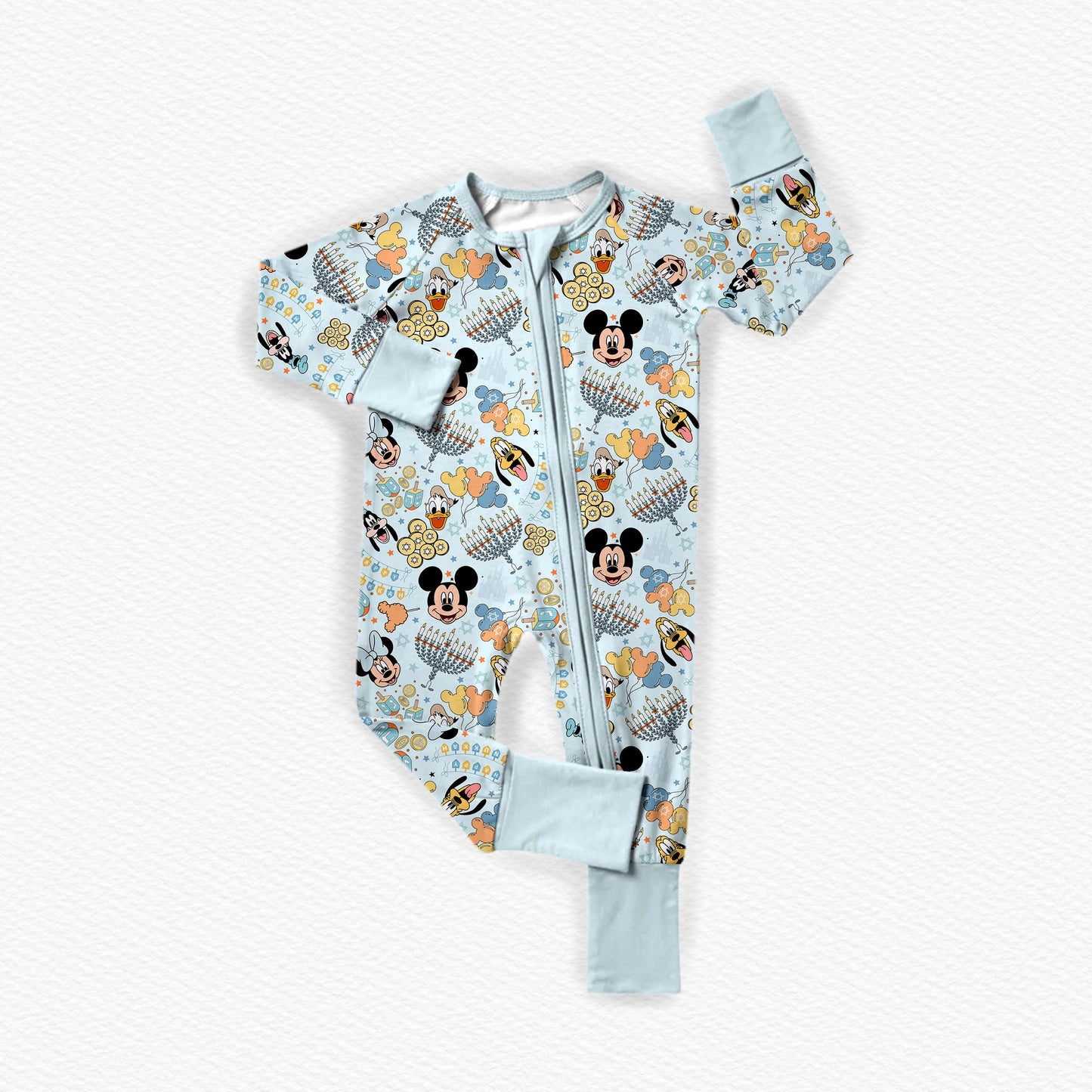 Love You A Latke Bamboo Zippy Pajamas