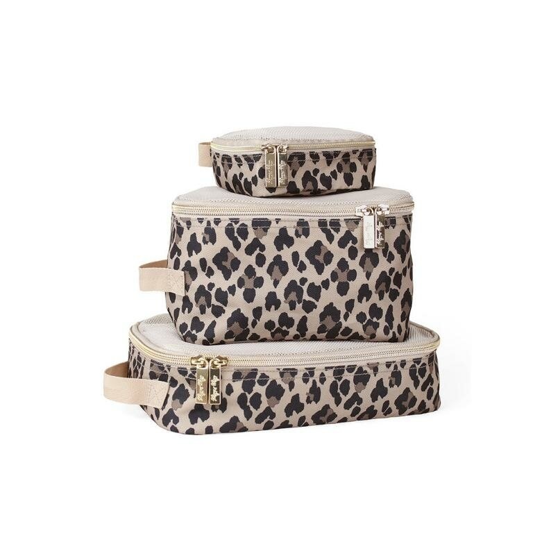 Itzy Ritzy Pack Like a Boss Diaper Bag Storage Packing Cubes- Leopard