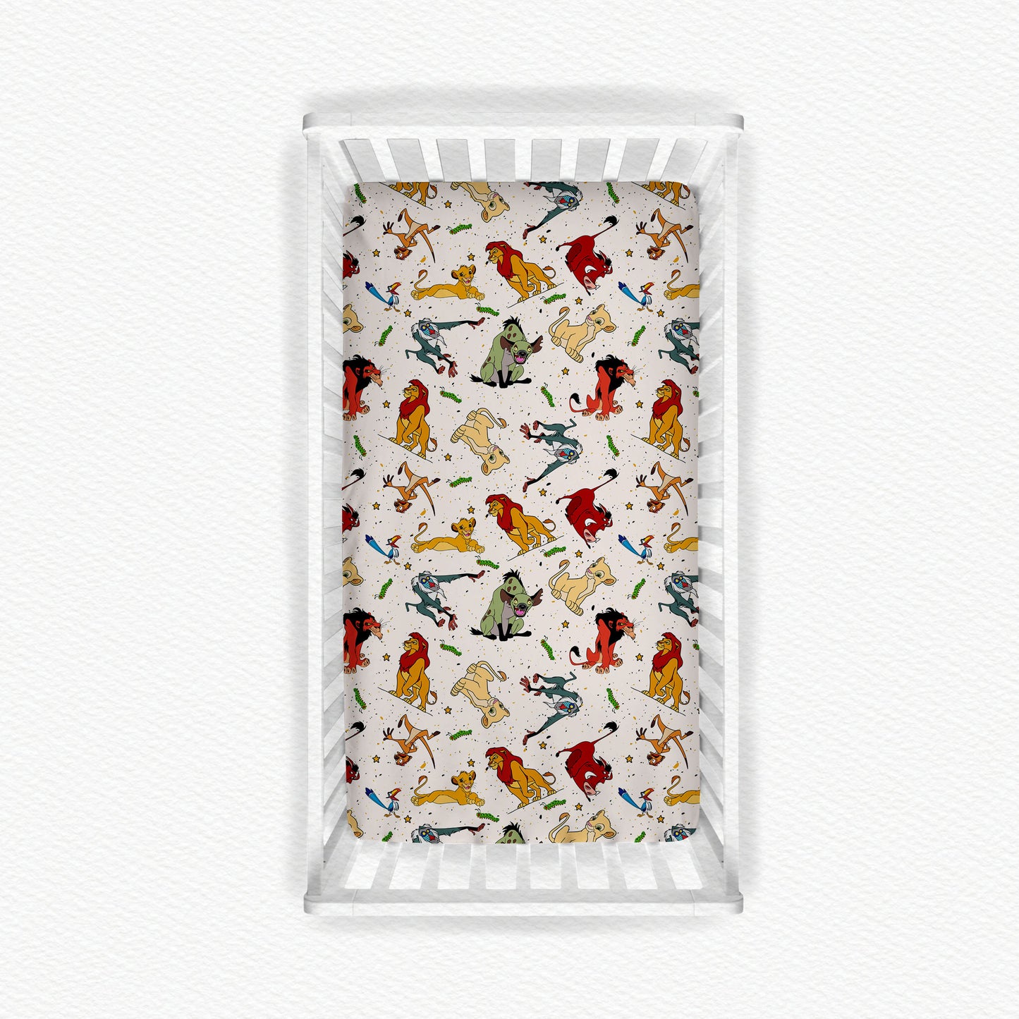 Lion King Bamboo Crib Sheet